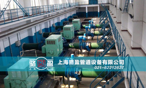 單法蘭限位伸縮接頭實地安裝圖