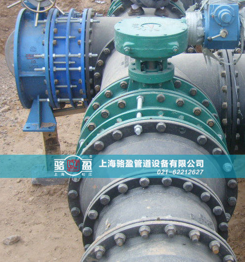 蝶閥專用雙法蘭限位伸縮器施工現(xiàn)場(chǎng)