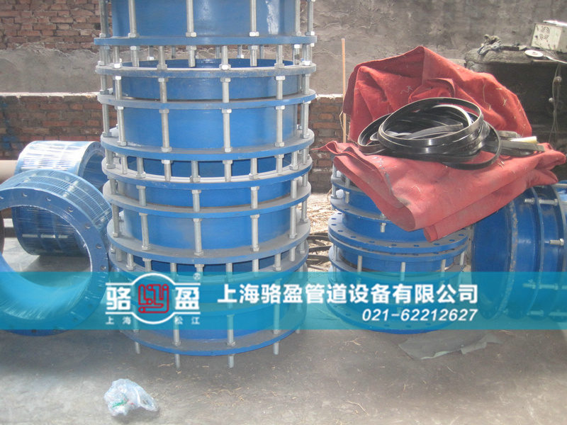 福建省龍巖市武平縣單法蘭限位伸縮接頭現(xiàn)場(chǎng)安裝